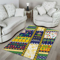 Tokelau Christmas Area Rug Festive Beach Vibes - Polynesian Pride
