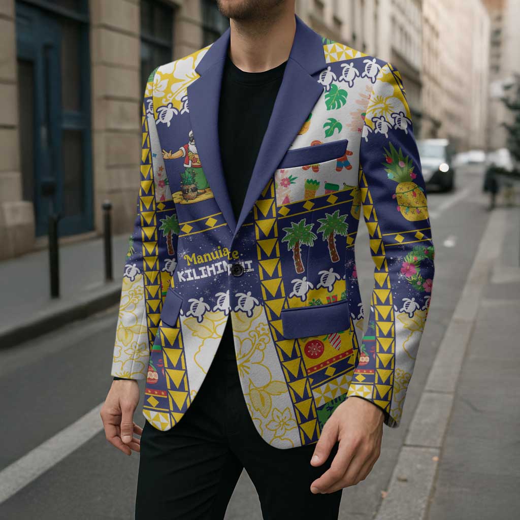 Tokelau Christmas Blazer Festive Beach Vibes - Polynesian Pride