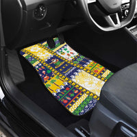 Tokelau Christmas Car Mats Festive Beach Vibes - Polynesian Pride