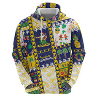 Tokelau Christmas Hoodie Festive Beach Vibes - Polynesian Pride