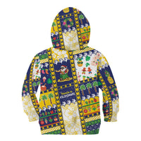 Tokelau Christmas Kid Hoodie Festive Beach Vibes - Polynesian Pride