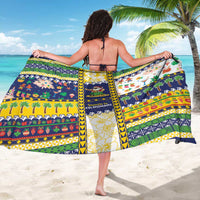 Tokelau Christmas Sarong Festive Beach Vibes - Polynesian Pride