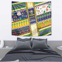 Tokelau Christmas Tapestry Festive Beach Vibes - Polynesian Pride