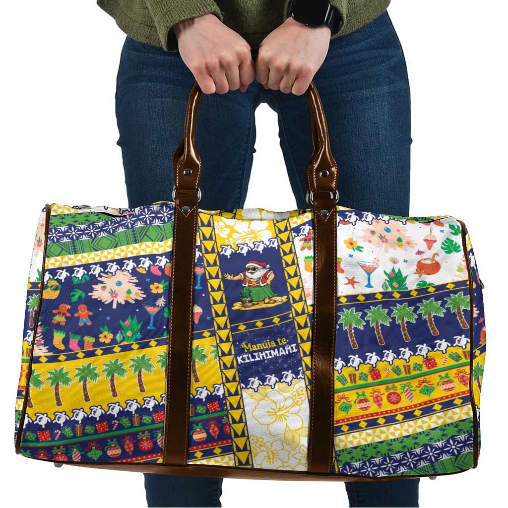 Tokelau Christmas Travel Bag Festive Beach Vibes - Polynesian Pride