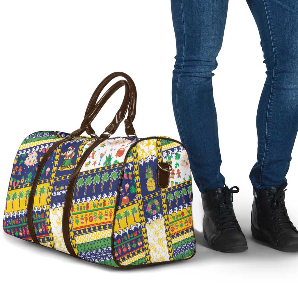 Tokelau Christmas Travel Bag Festive Beach Vibes - Polynesian Pride