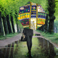 Tokelau Christmas Umbrella Festive Beach Vibes - Polynesian Pride