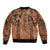 Polynesia Maui Tattoo Inspired Cosplay Costume Bomber Jacket