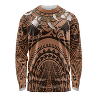 Polynesia Maui Tattoo Inspired Cosplay Costume Long Sleeve Shirt