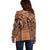 Polynesia Maui Tattoo Inspired Cosplay Costume Off Shoulder Sweater