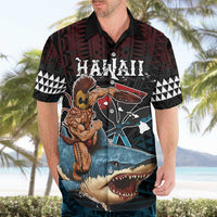 Hawaii Ikaika Hawaiian Shirt Hawaiian Mythic Koa Tribal Warrior