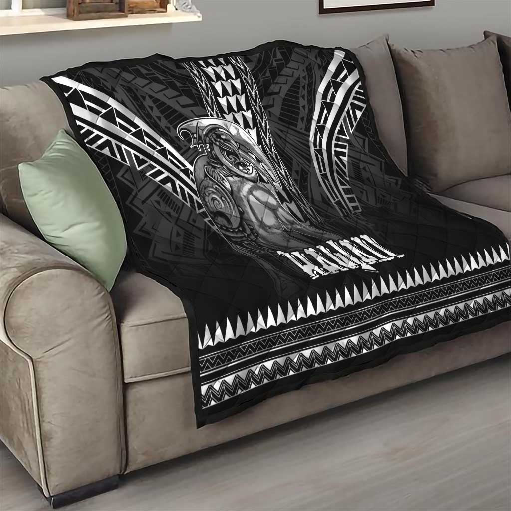 Hawaiian Ikaika Warrior Quilt Tribal Pattern