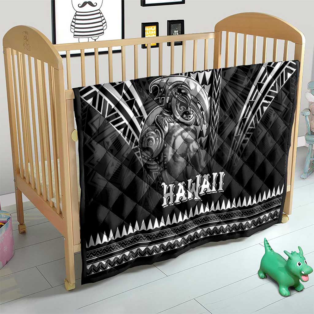 Hawaiian Ikaika Warrior Quilt Tribal Pattern