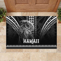 Hawaiian Ikaika Warrior Rubber Doormat Tribal Pattern