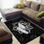 Philippines Tribal Area Rug King Lapu Lapu Black Version