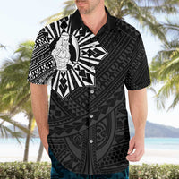 Philippines Tribal Hawaiian Shirt King Lapu Lapu Black Version
