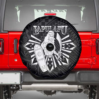 Philippines Tribal Spare Tire Cover King Lapu Lapu Black Version LT05 - Polynesian Pride