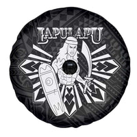 Philippines Tribal Spare Tire Cover King Lapu Lapu Black Version LT05 - Polynesian Pride