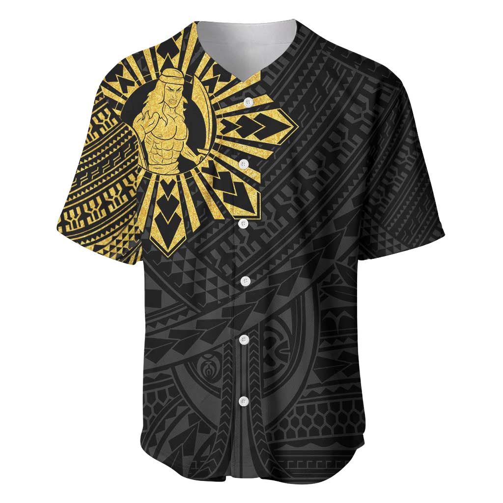 Philippines Tribal Baseball Jersey King Lapu Lapu Gold Version