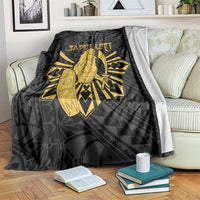 Philippines Tribal Blanket King Lapu Lapu Gold Version