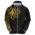 Philippines Tribal Hoodie King Lapu Lapu Gold Version