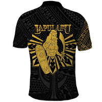 Philippines Tribal Polo Shirt King Lapu Lapu Gold Version LT05 - Polynesian Pride