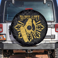 Philippines Tribal Spare Tire Cover King Lapu Lapu Gold Version LT05 Gold - Polynesian Pride