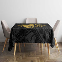 Philippines Tribal Tablecloth King Lapu Lapu Gold Version LT05 - Polynesian Pride