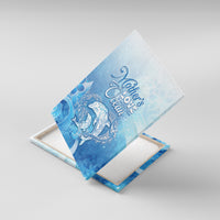 Mother's Love Is Deeper Than Ocean Canvas Wall Art Polynesian Style