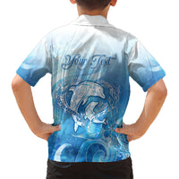 Mother's Love Is Deeper Than Ocean Kid Hawaiian Shirt Polynesian Style LT05 - Polynesian Pride