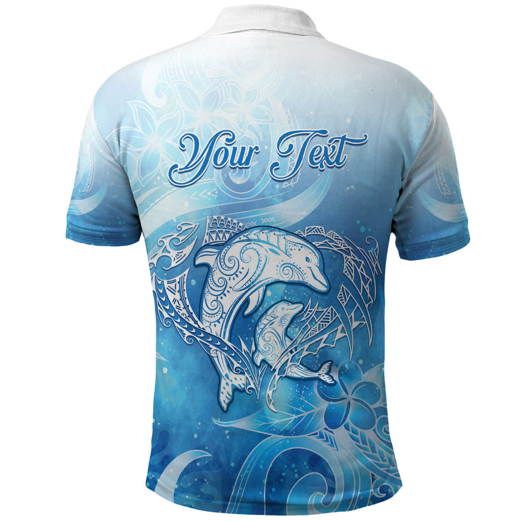 Mother's Love Is Deeper Than Ocean Polo Shirt Polynesian Style