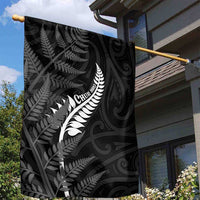 New Zealand Chur Bro Garden Flag Maori Koru With Silver Fern