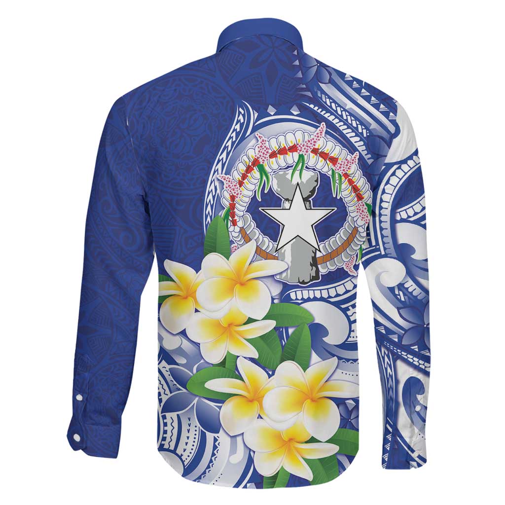 Northern Mariana Islands Family Matching Off Shoulder Maxi Dress and Hawaiian Shirt Polynesian Pattern With Frangipani