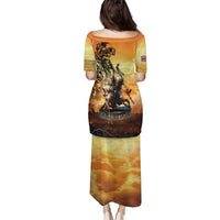 Hawaii Memorial Day Family Matching Puletasi and Hawaiian Shirt Remember Their Sacrifice