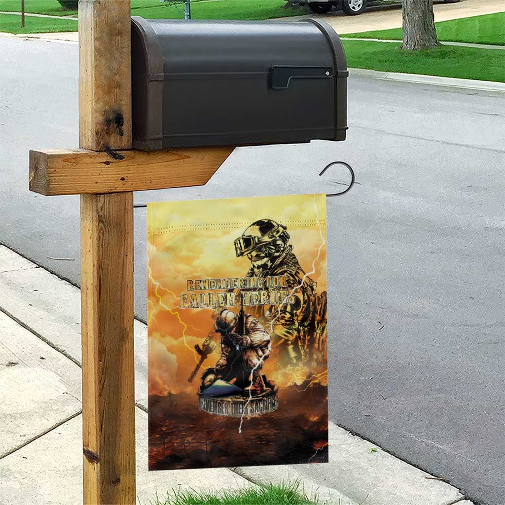 Hawaii Memorial Day Garden Flag Remember Their Sacrifice