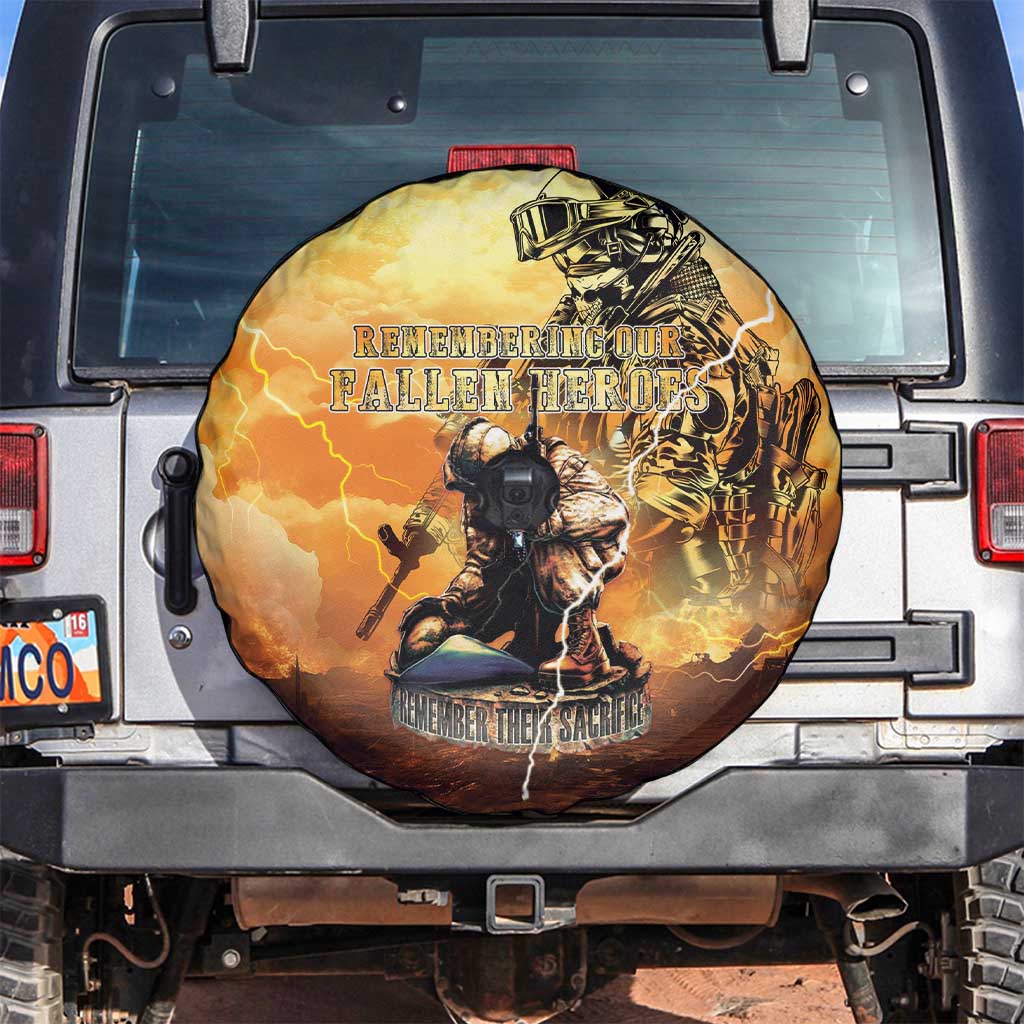 Hawaii Memorial Day Spare Tire Cover Remember Their Sacrifice