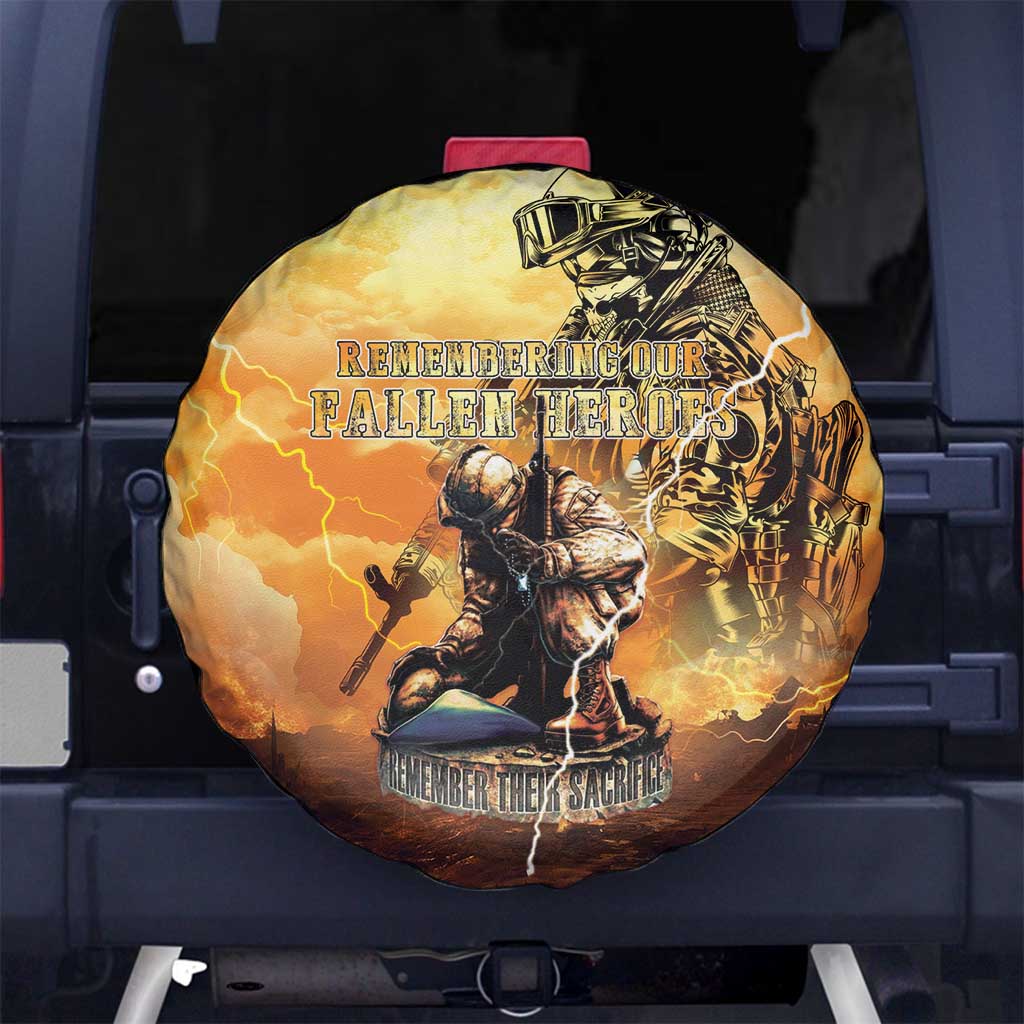 Hawaii Memorial Day Spare Tire Cover Remember Their Sacrifice