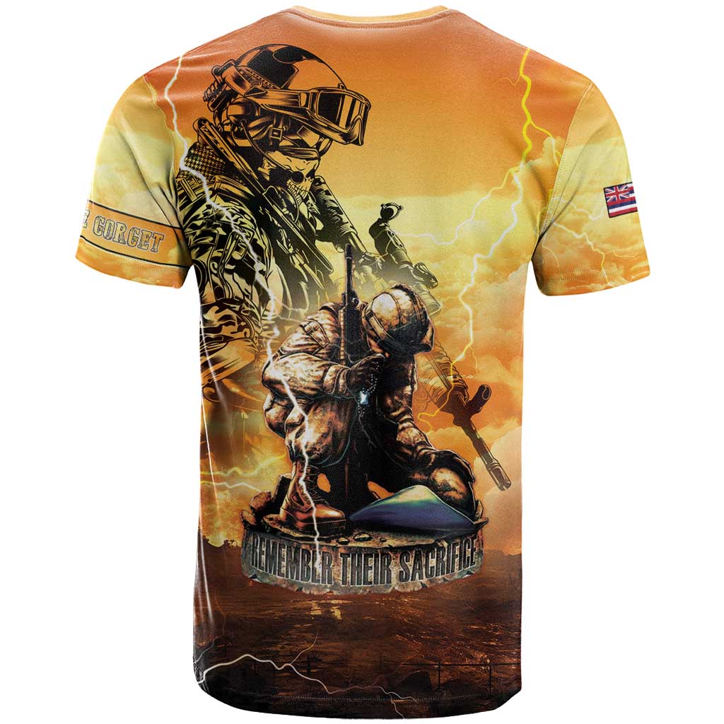 Hawaii Memorial Day T Shirt Remember Their Sacrifice