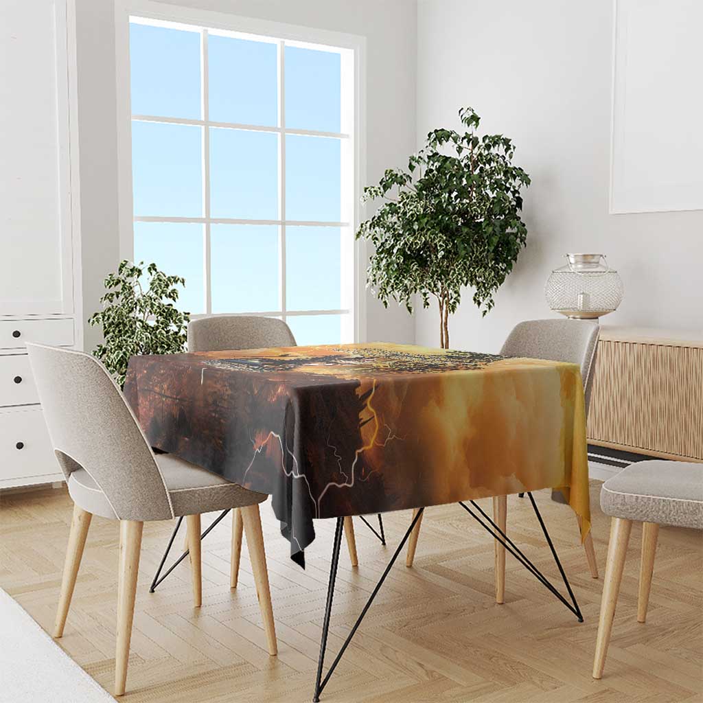 Hawaii Memorial Day Tablecloth Remember Their Sacrifice