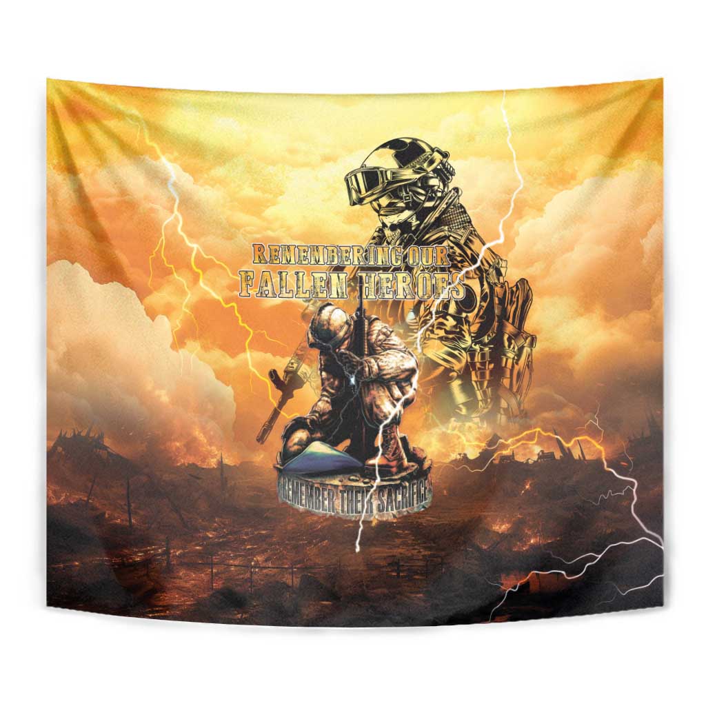 Hawaii Memorial Day Tapestry Remember Their Sacrifice