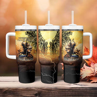 Hawaii Memorial Day Tumbler With Handle Remember Their Sacrifice