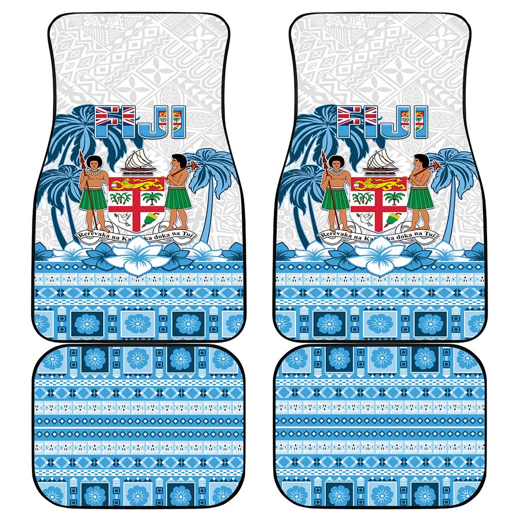 Fiji 679 Constitution Day Car Mats Fijian Tapa Pattern