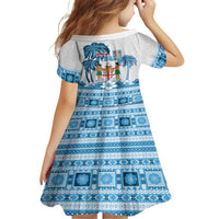 Fiji 679 Constitution Day Family Matching Short Sleeve Bodycon Dress and Hawaiian Shirt Fijian Tapa Pattern