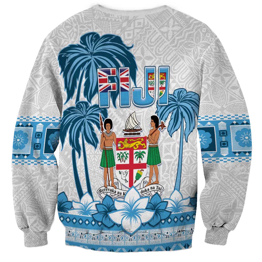 Fiji 679 Constitution Day Sweatshirt Fijian Tapa Pattern