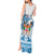 Fiji 679 Constitution Day Tank Maxi Dress Fijian Tapa Pattern