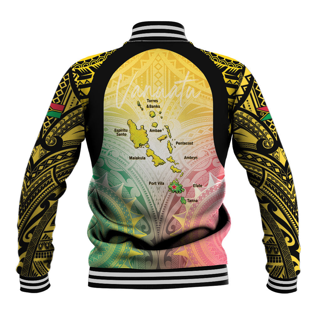 Vanuatu Independence Day Baseball Jacket The Untouched Paradise
