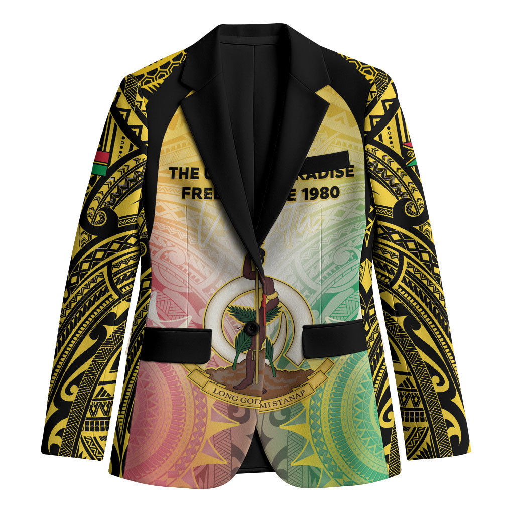 Vanuatu Independence Day Blazer The Untouched Paradise LT05 Unisex Colorful - Polynesian Pride
