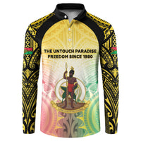 Vanuatu Independence Day Button Sweatshirt The Untouched Paradise