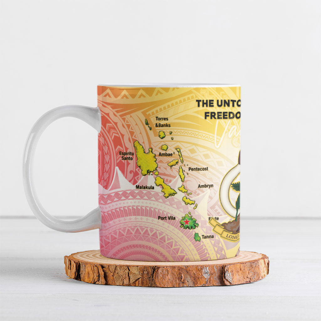 Vanuatu Independence Day Ceramic Mug The Untouched Paradise