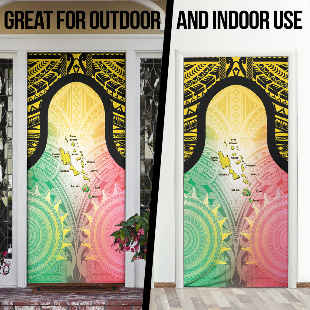 Vanuatu Independence Day Door Cover The Untouched Paradise