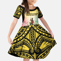 Vanuatu Independence Day Family Matching Mermaid Dress and Hawaiian Shirt The Untouched Paradise